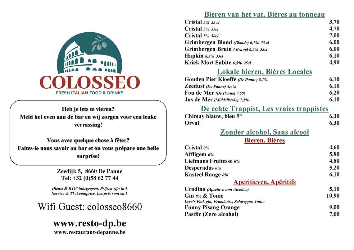 2025 P1 -  - Menu