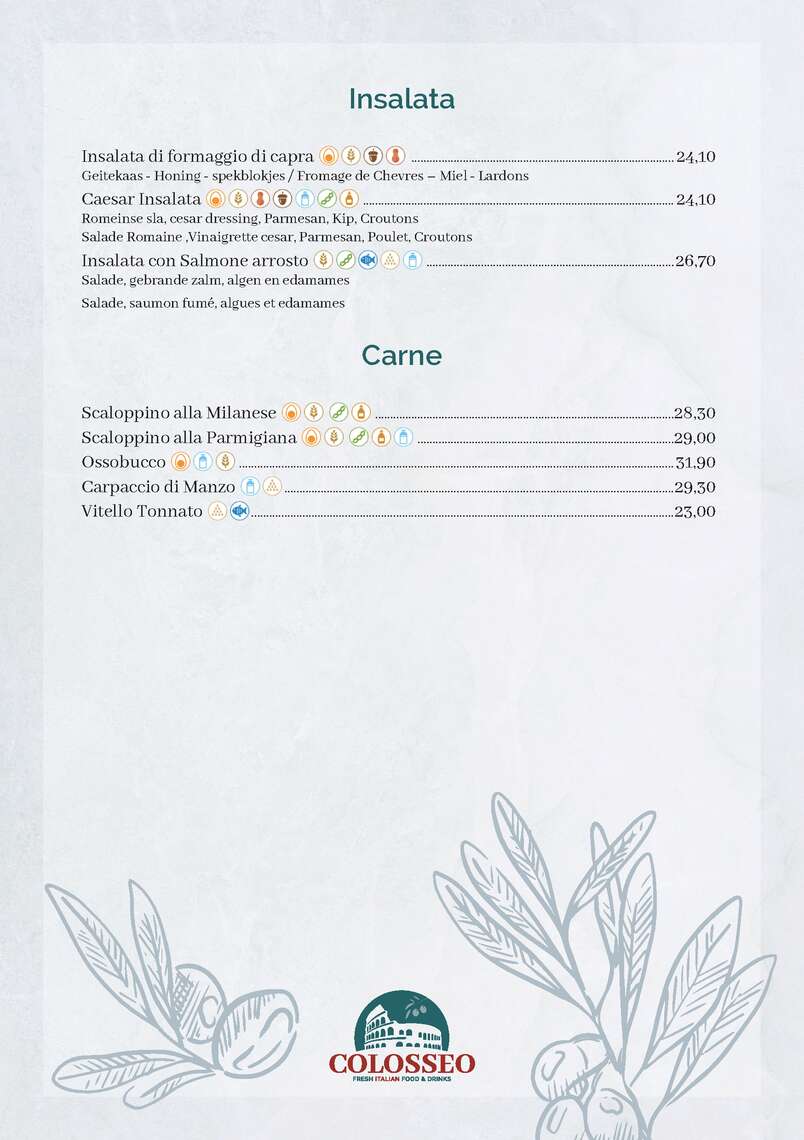 menu-ColosseoA5 (gesleept) -  - Menu